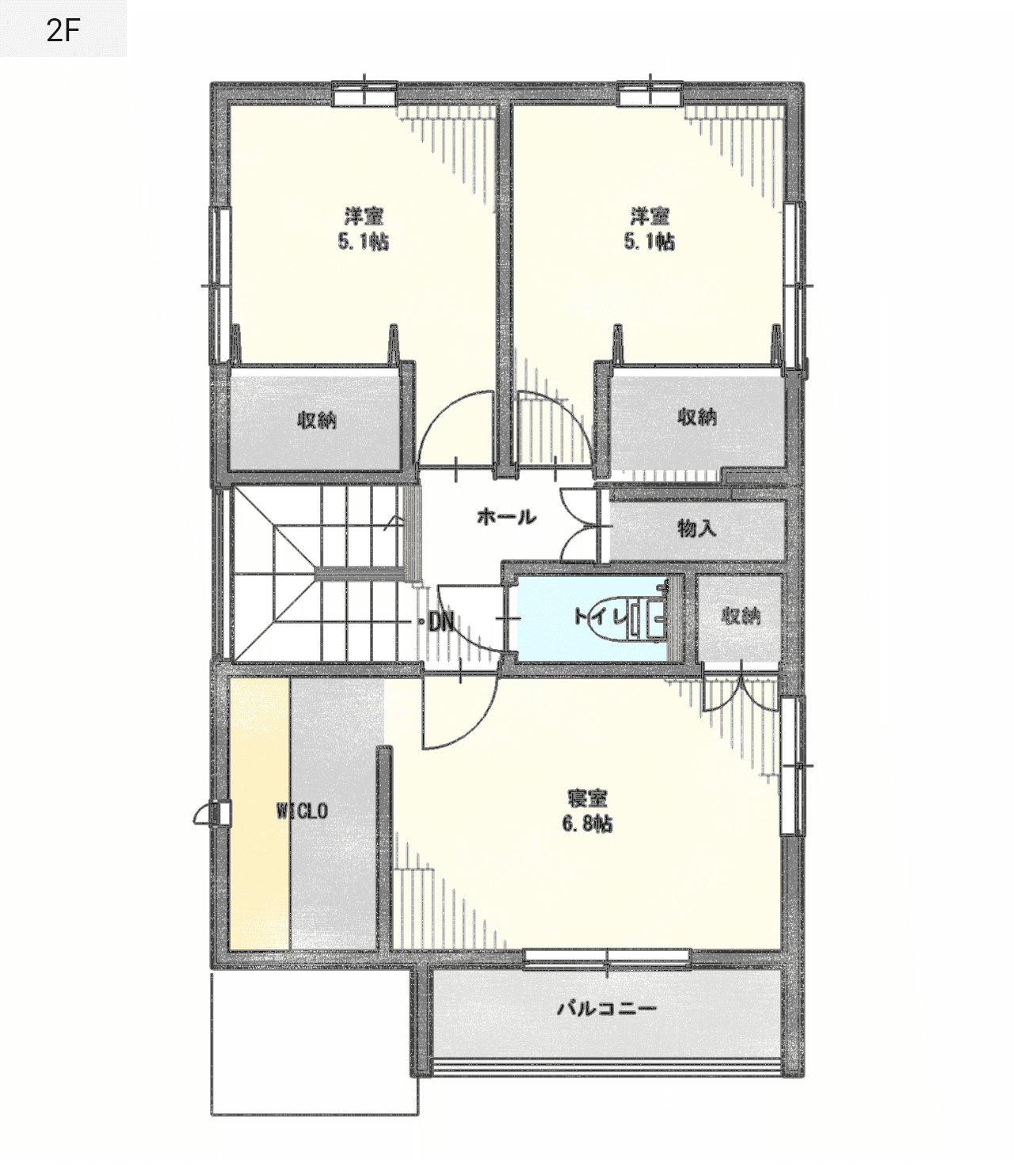 2F 見取り図
