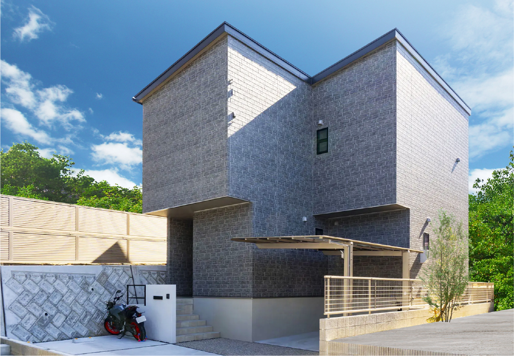 グレーベースの外観画像