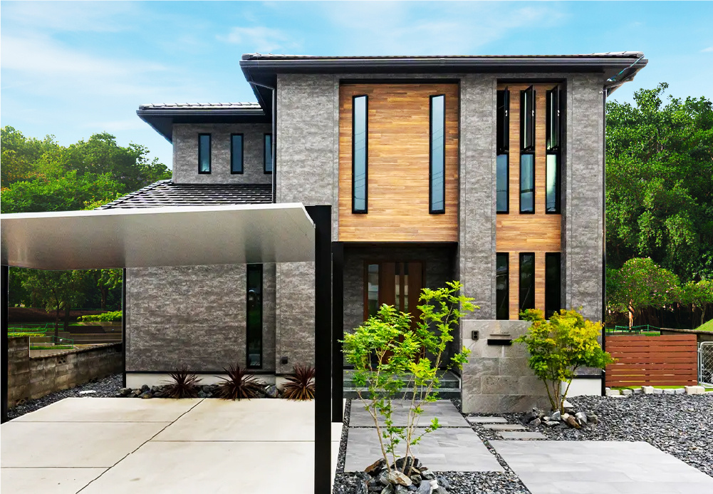 モダンテイストの外観画像