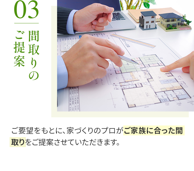 03 間取りのご提案