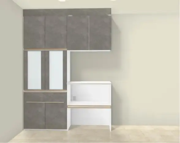 システムキッチンES カップボード