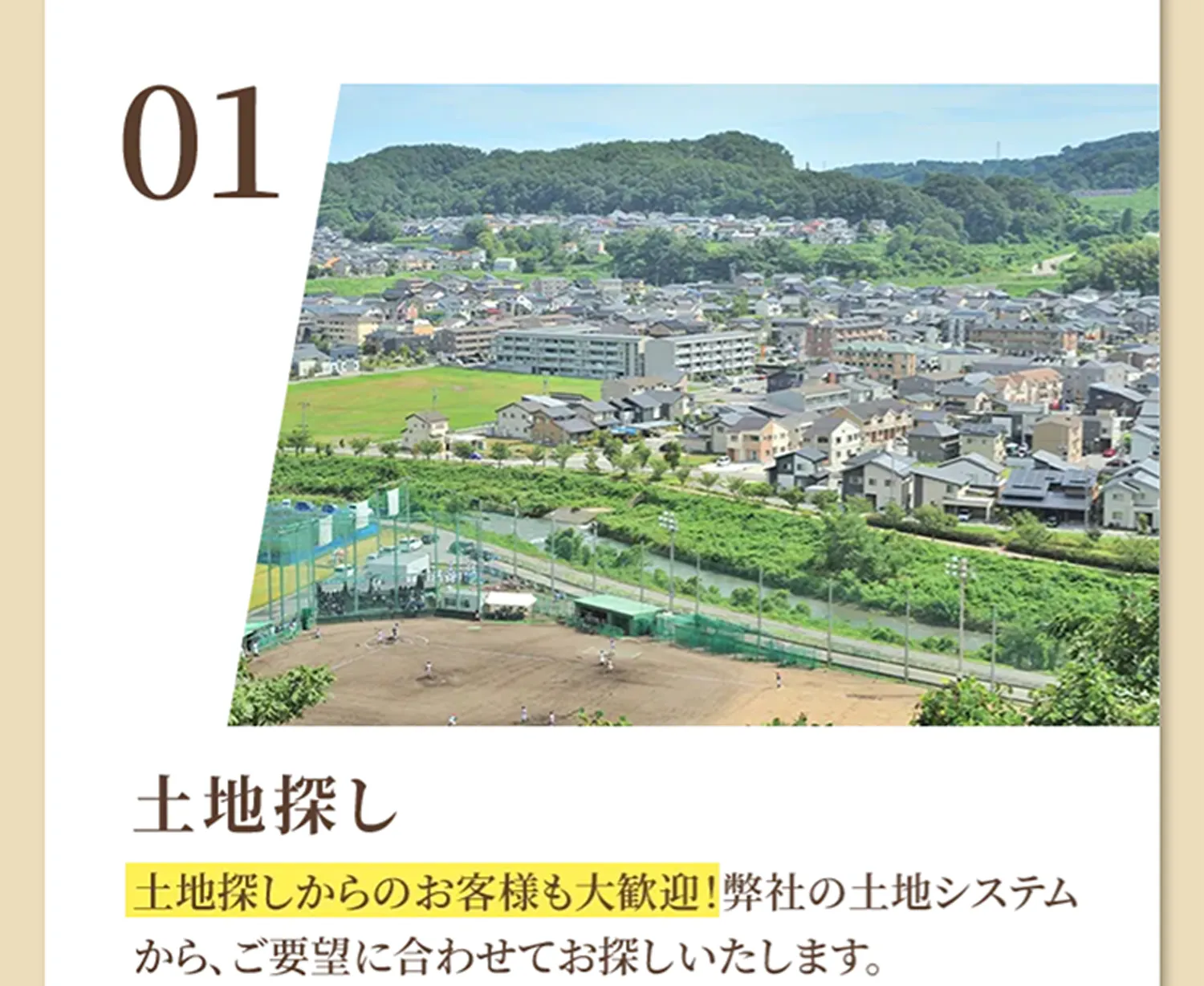 01 土地探し