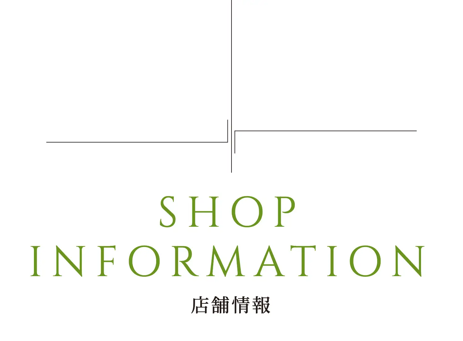 SHOP INFORMATION 店舗情報